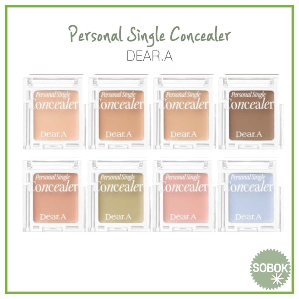 [DEAR.A] Personal Single Concealer 8 สี 1.8g dear a คอนซีลเลอร์เดี่ยว ...