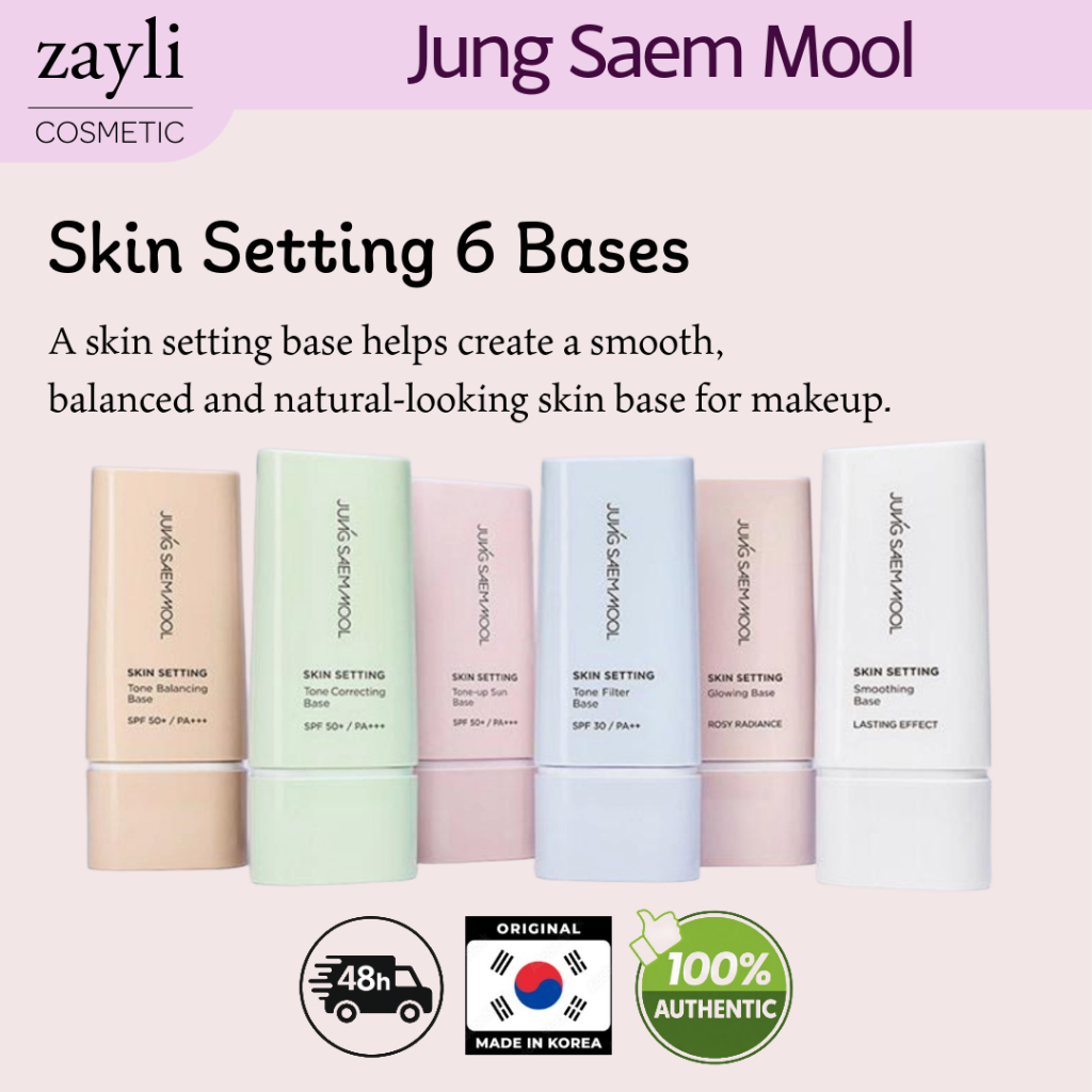 [JUNGSAEMMOOL] Skin Setting Base Collection 40mltone Balancing แก้ไข ...