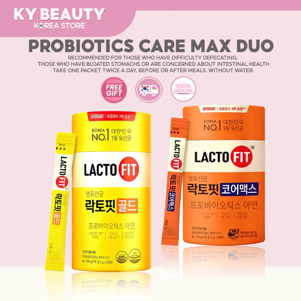 LACTO-FIT Probiotics Core max Duo(core max+gold) 60 แท่ง+50แท่ง (อุปทาน ...