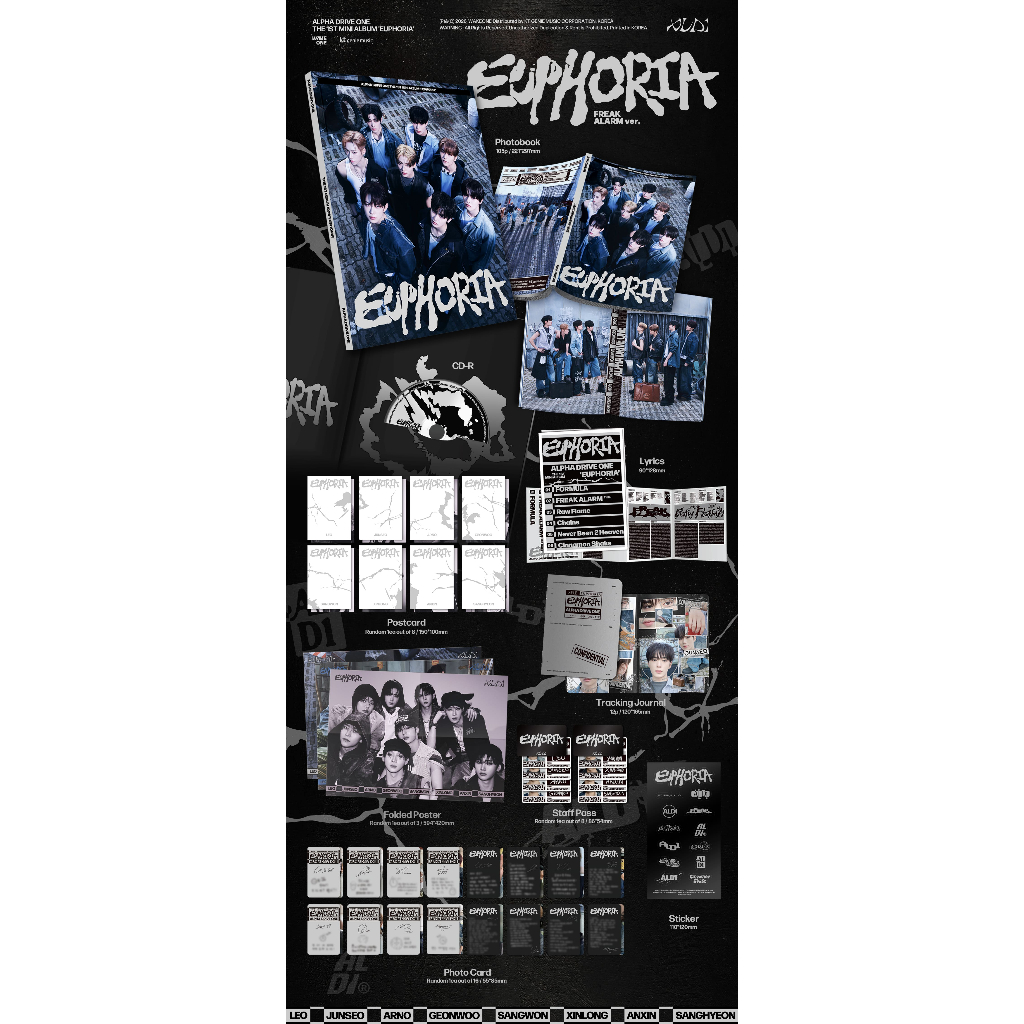 ALPHA DRIVE ONE (ALD1) [EUPHORIA] FREAK ALARM ver. / 1st Mini