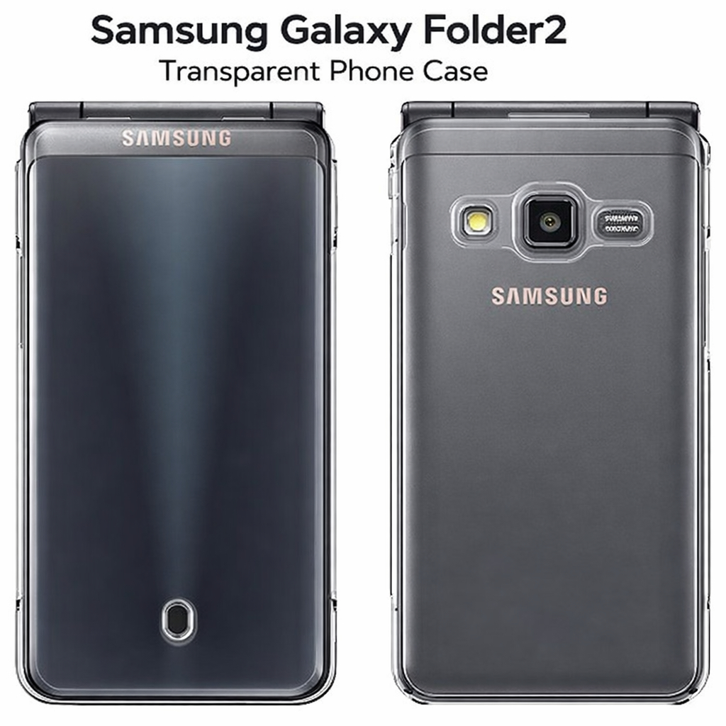เคสโทรศัพท์โปร่งใส Samsung Galaxy Folder2 / SM-G160S G160K G160L G160NS ...