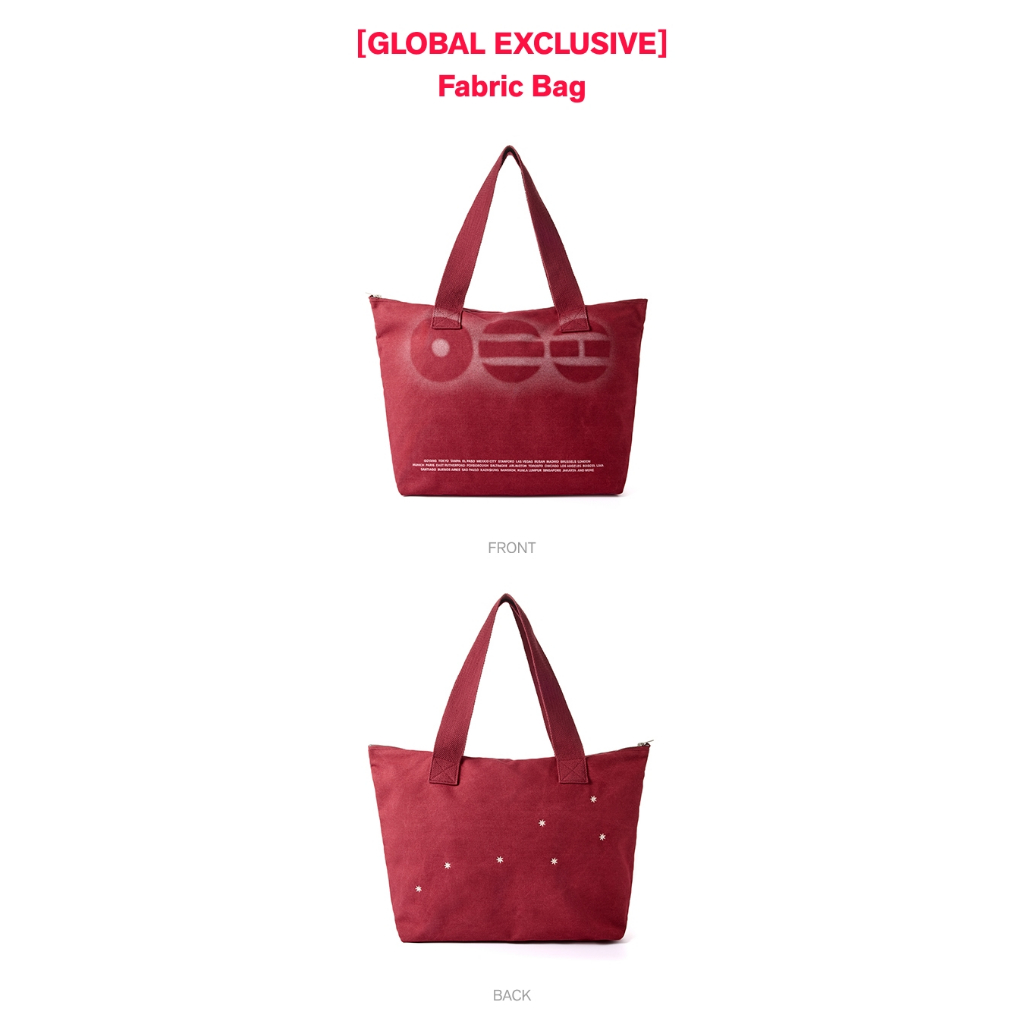 Ready Stock) BTS World Tour Arirang [GLOBAL EXCLUSIVE] Fabric Bag