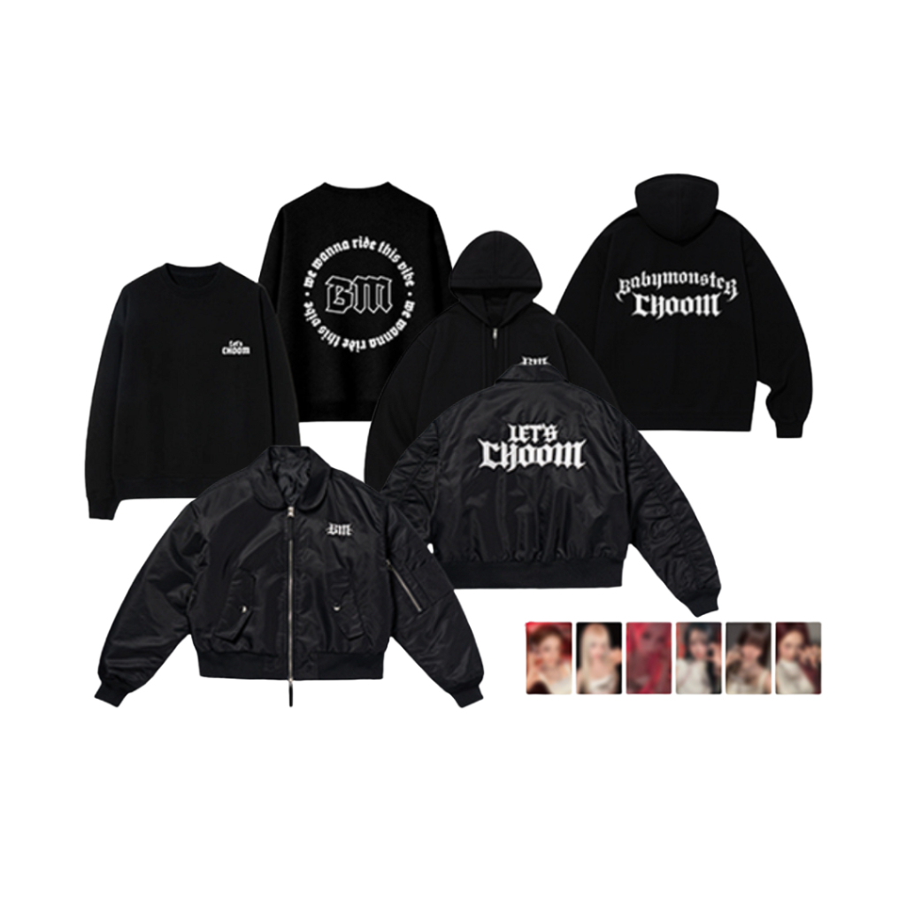 BABYMONSTER [CHOOM] MD / Sweatshirt, Zip-up Hoodie, Bomber Jacket