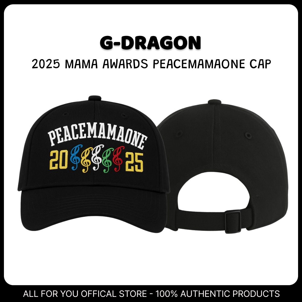 PEACEMINUSONE] 2025 MAMA AWARDS PEACEMAMAONE CAP / G-DRAGON / GD