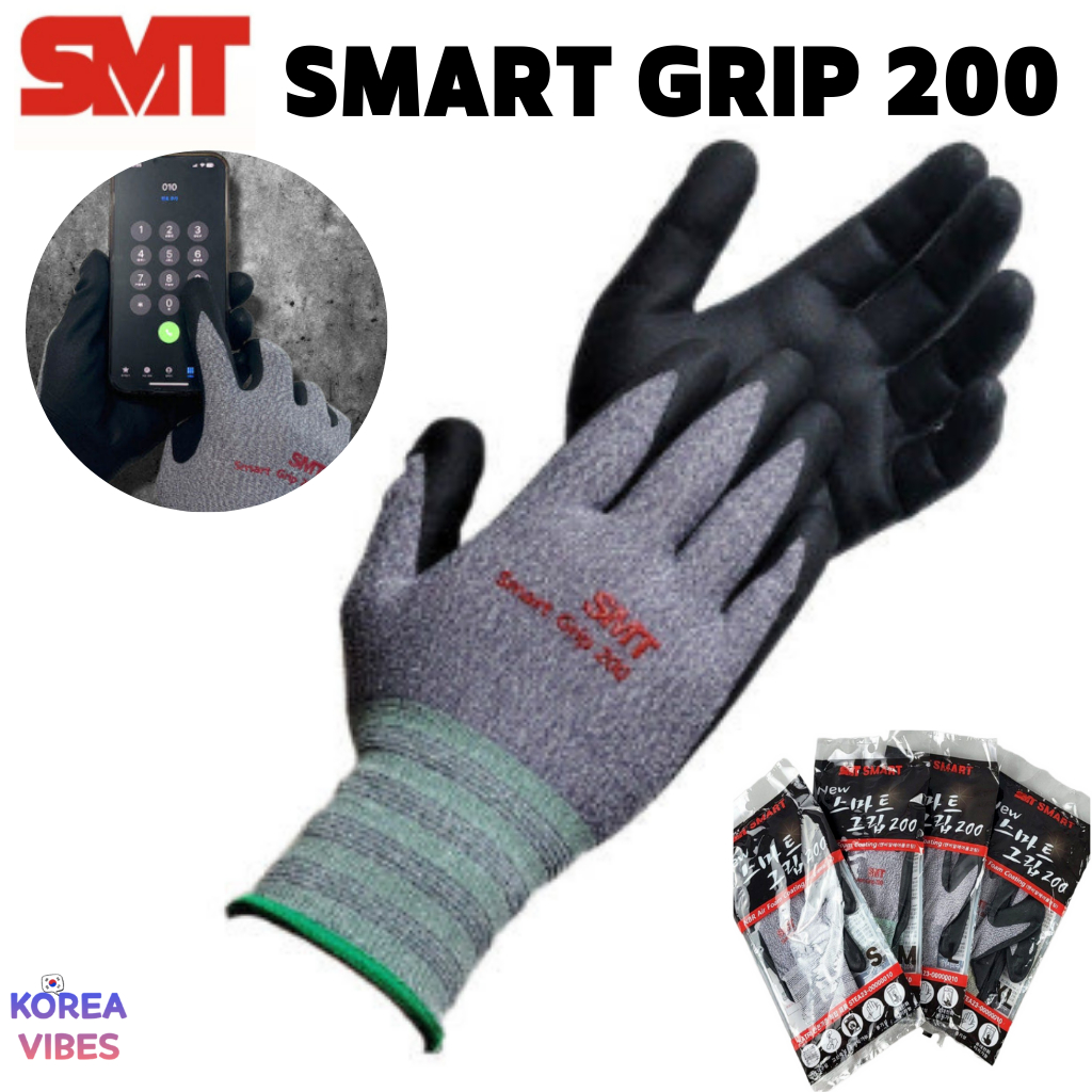 SMT SMARTGRIP 200 ถุงมือทํางานสมาร์ทโฟนหน้าจอสัมผัสป้องกันตัดความ ...