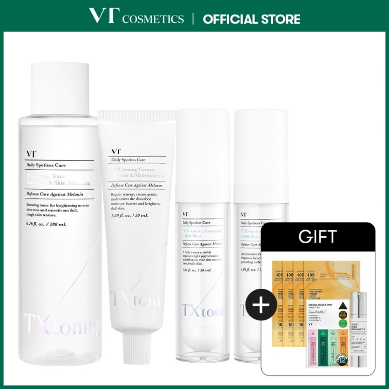[VT] TX-Toning Set for Melain & Dark spot care ผิวกระจ่างใส [เรือธง ...