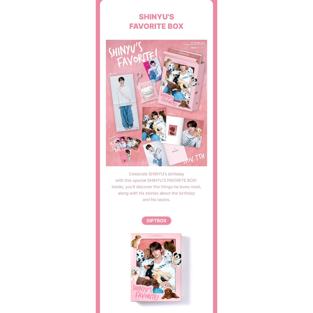 TWS Shinyu's Favorite Box | Shopee Thailand