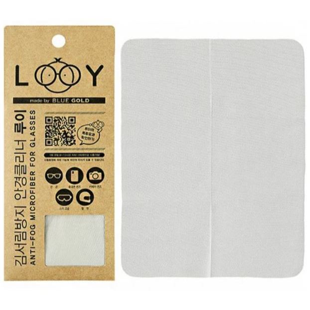 LOOY ผ้าเช็ดทำความสะอาดป้องกันฝ้าแบบใช้ซ้ำได้ เลนส์แว่นตา แว่นกันแดด ...
