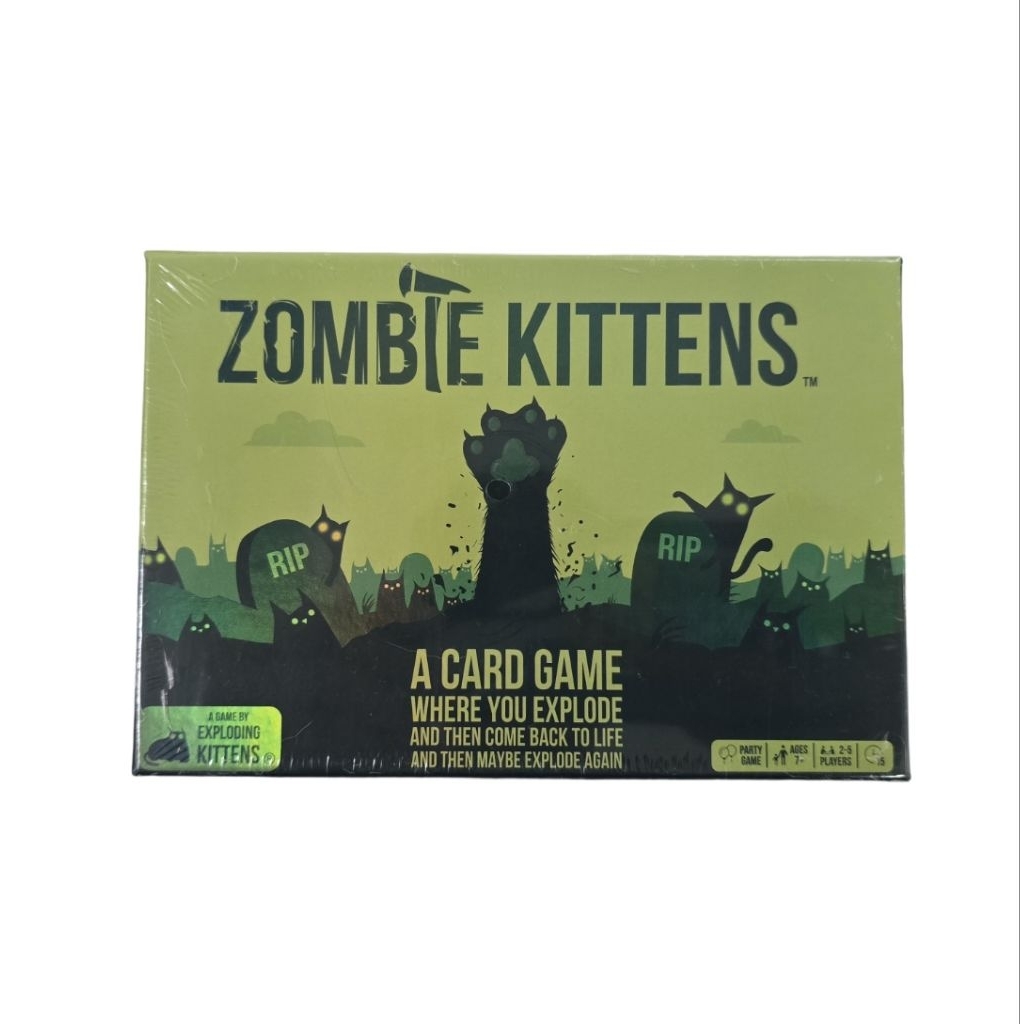 [แบรนด์ใหม่] Zombies KittensCard Game โดย Creators Of Exploding Kittens ...