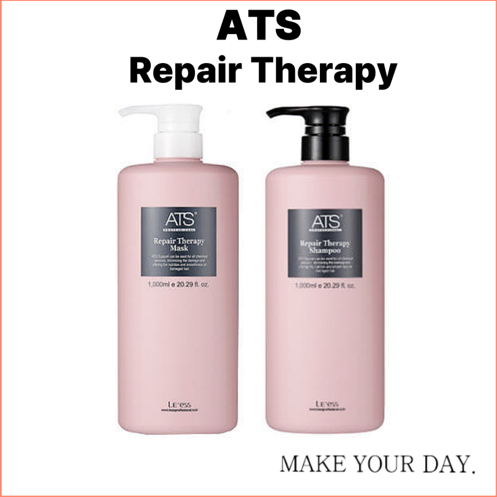 [ATS] Repair Therapy Shampoo & Mask 1000ml รีแพร์ เทอราพี แชมพู แอนด์ ท ...