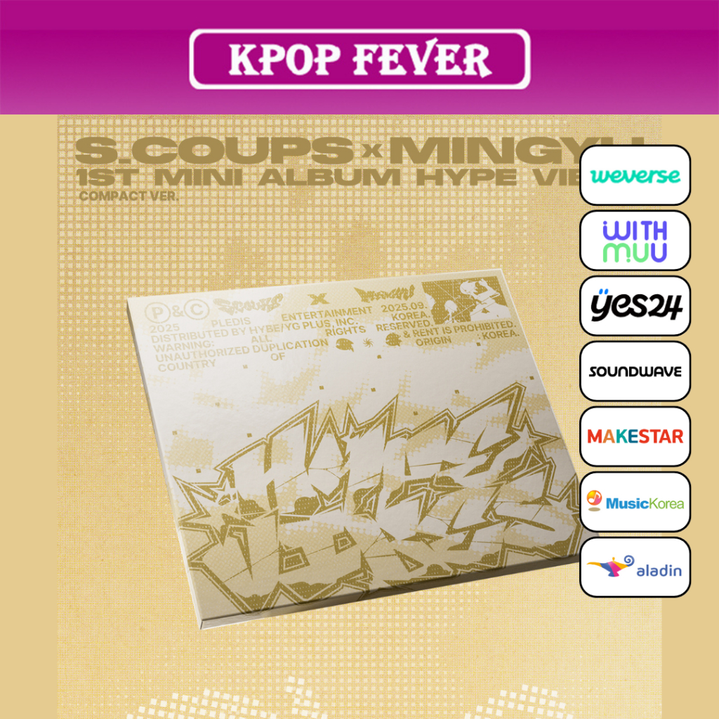 S.COUPS X MINGYU [HYPE VIBES] Compact ver / 1st Mini Album