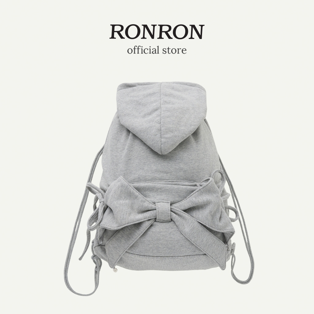 RONRON] Ribbon Hood Shoes Bag / 2colors | Shopee Thailand