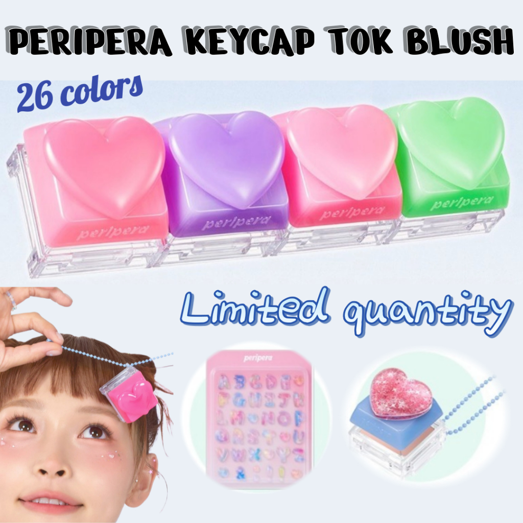Peripera Keycap Tok Blush | บลัชเชอร์ | ติ๊กต๊อก เค บิวตี้ | Shopee ...