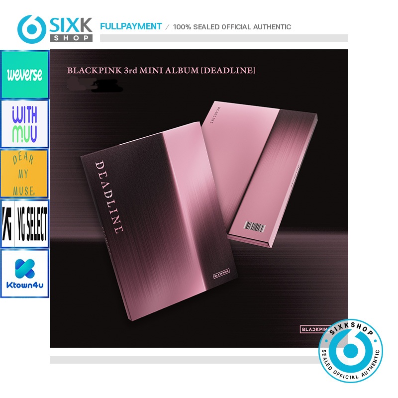 ( POB _ SELECT COVER ) BLACKPINK 3rd Mini Album [ DEADLINE ] | Shopee ...