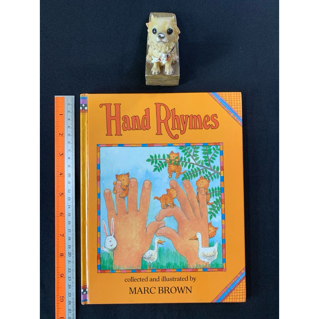 Hand Rhymes By Marc Brown หนังสือเด็กภาษาอังกฤษปกแข็ง (มือสอง) | Shopee ...