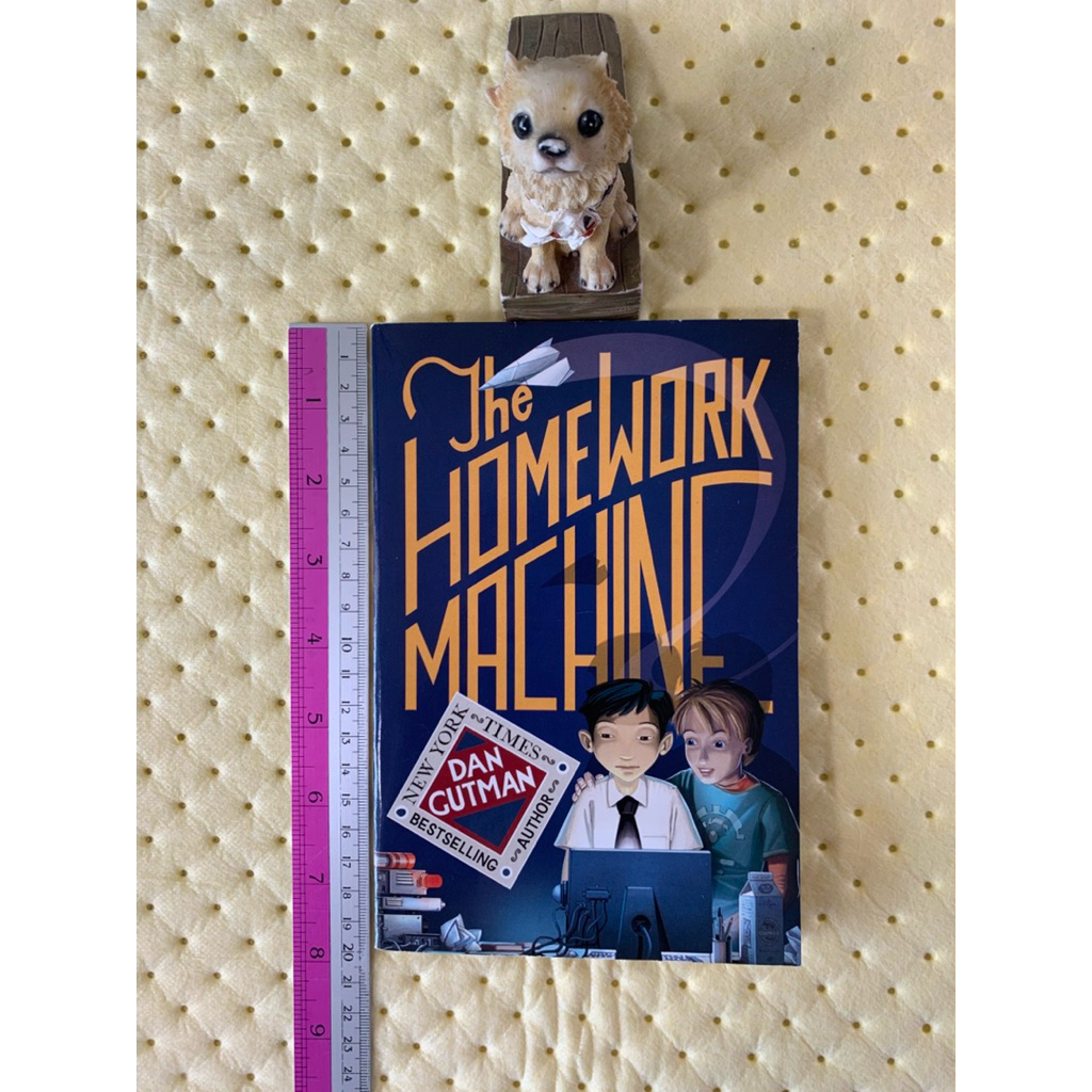 The Homework Machine by Dan Gutman หนังสือวรรณกรรมภาษาอังกฤษอ่อน (มือ ...
