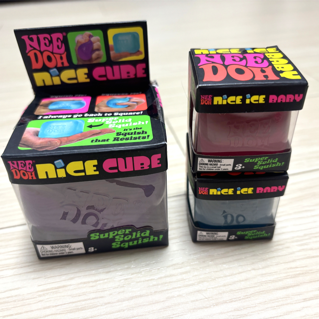NeeDoh Nice Cube สกุชชี่ Slow Rising Fidget Toy บีบคลายเครียด Stress ...