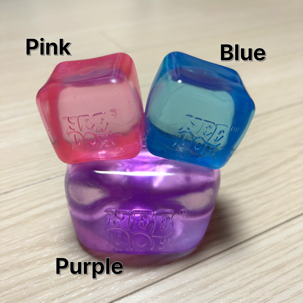 NeeDoh Nice Cube สกุชชี่ Slow Rising Fidget Toy บีบคลายเครียด Stress ...