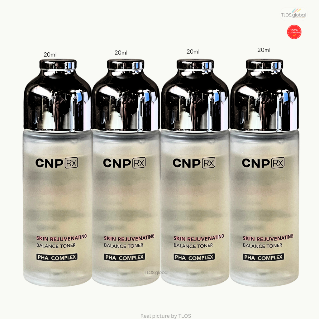 4 ขวด หรือ 2 ขวด CNP Rx Skin Rejuvenating Balance Toner 20ml| PHA ...
