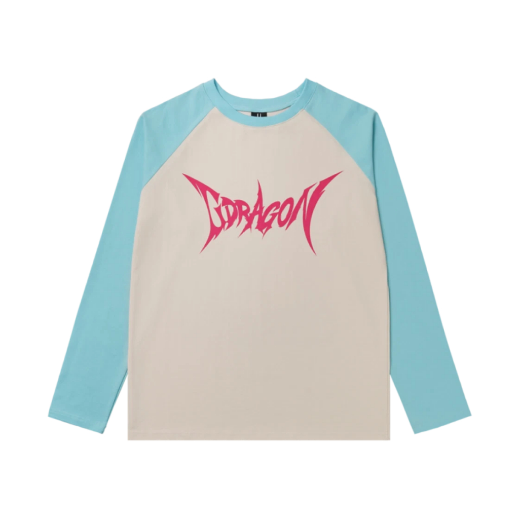 G-DRAGON] Gd Ubermensch Raglan Long Sleeved T-Shirt มี 2 สี