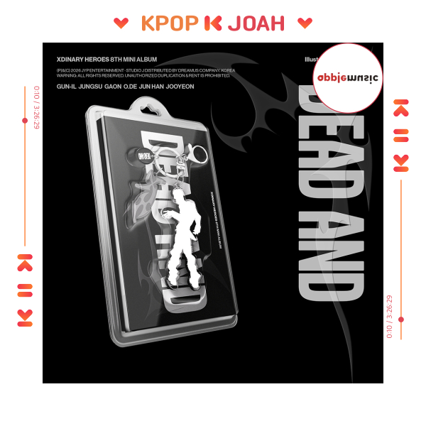 [POB] (ILLUSTRATION KEYRING ver.) Xdinary Heroes [DEAD AND] 8th Mini ...