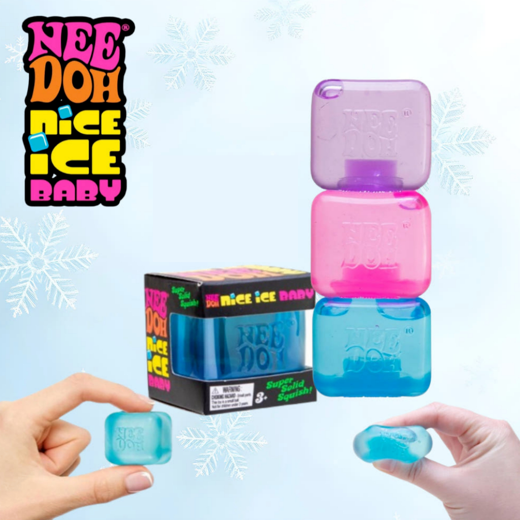 NeeDoh Nice Cube สกุชชี่ Slow Rising Fidget Toy บีบคลายเครียด Stress ...