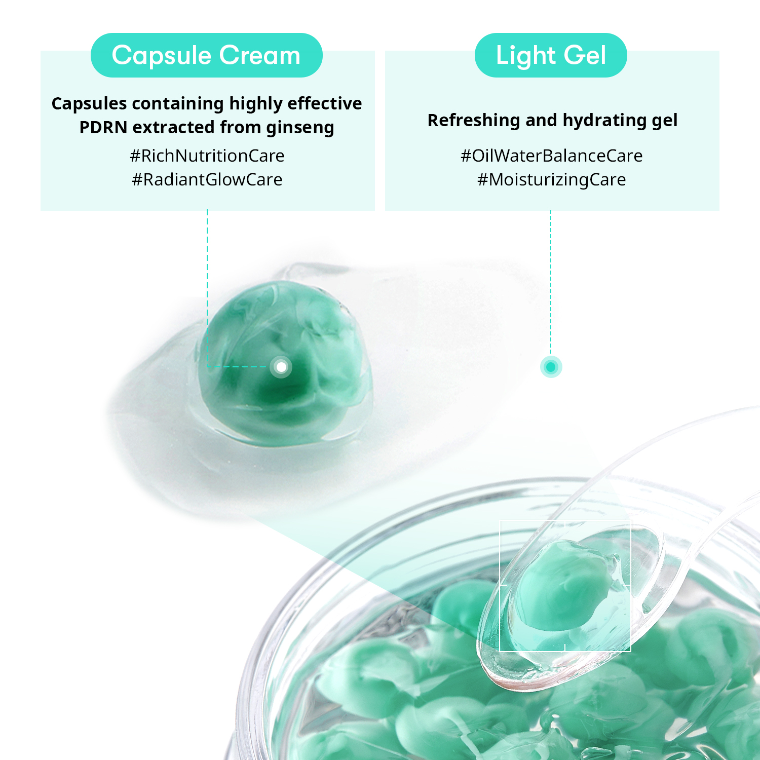 [VT] PDRN Capsule Cream 50ml Vegan Plant-Drived PDRN Skin Plumping ...