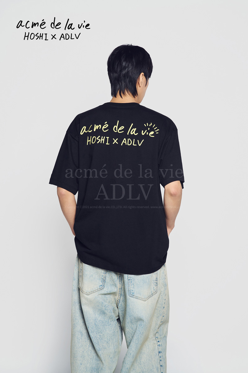 acme De la vie ADLV] HOSHI X ADLV TIGER SKETCH SHORT SLEEVE T