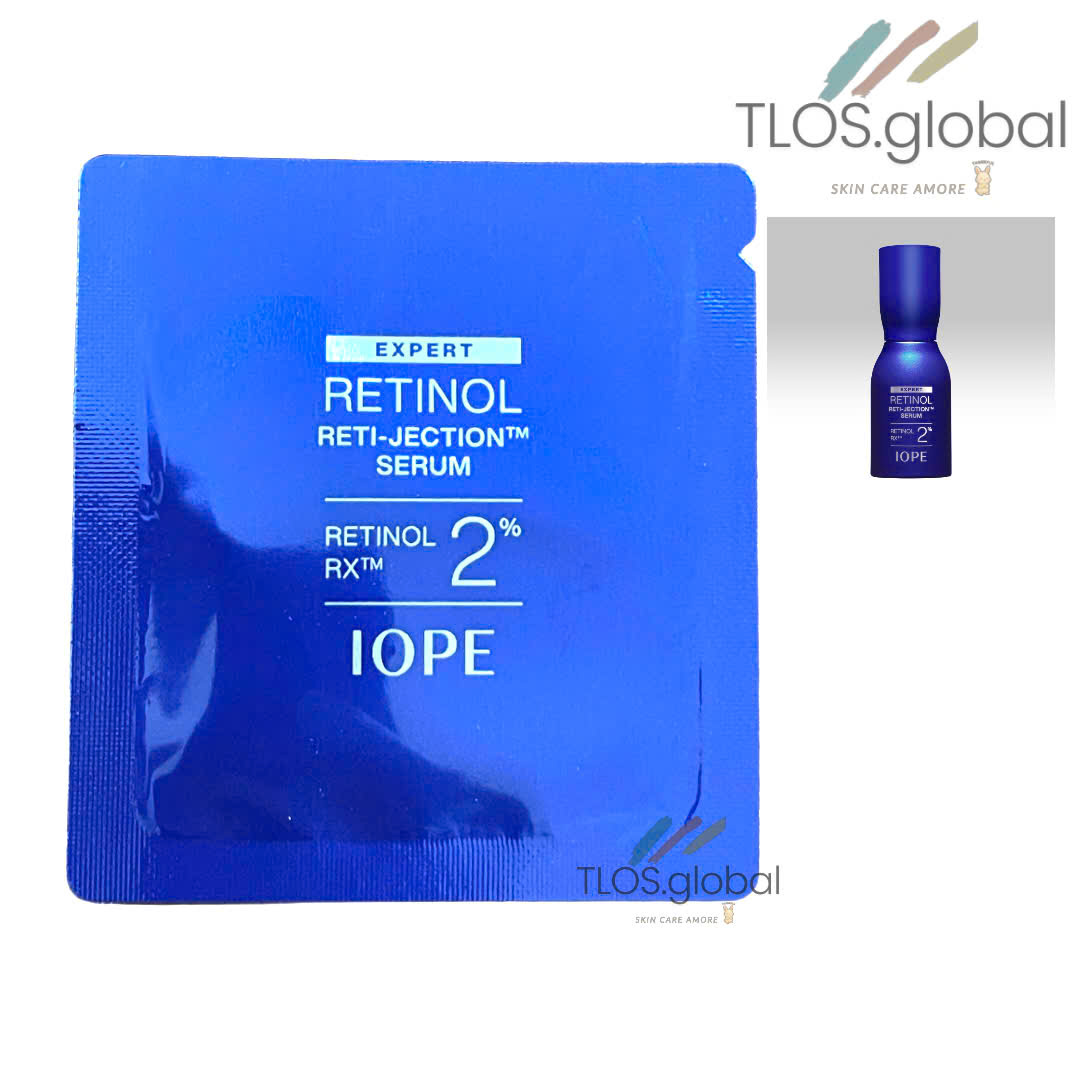 5 ขวด 5ml หรือ 2 ขวด 5ml IOPE RETINOL RETI-JECTION SERUM Retinol RX 2% ...