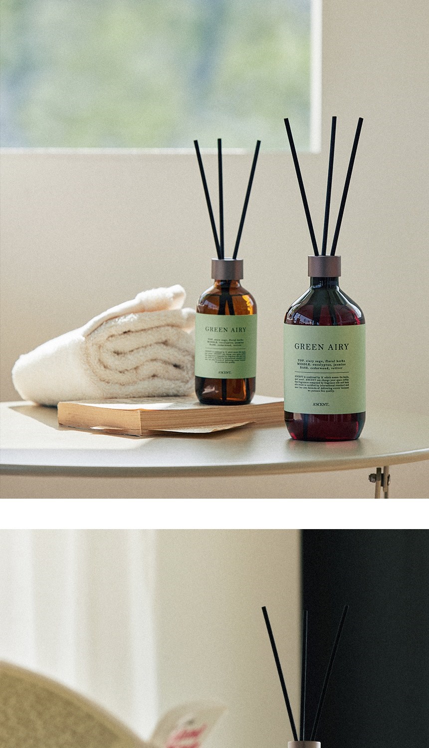 [1+1] ASCENT Nature Reed Diffuser 500ml + ชุดน้ําหอมบ้านความจุขนาดใหญ่ ...