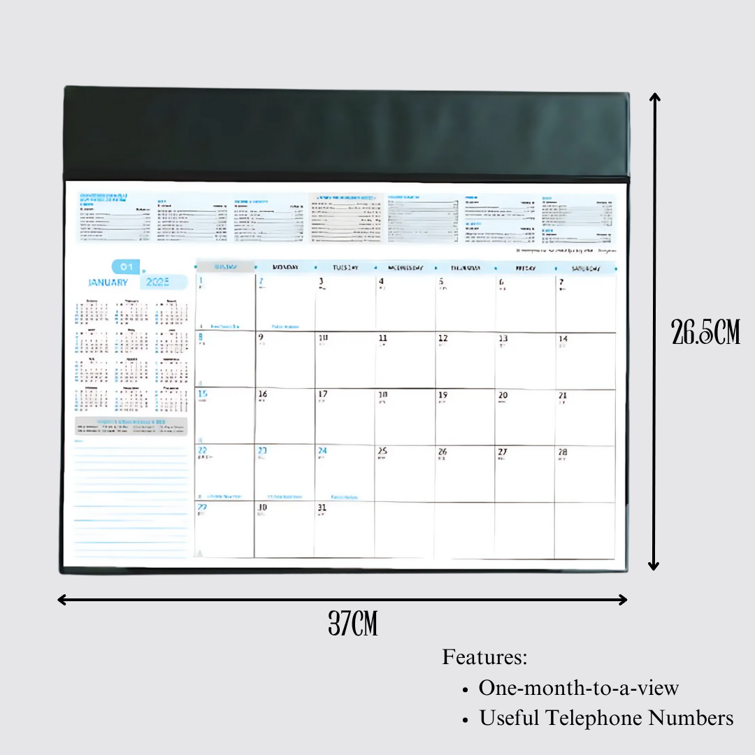 [SG] 2026 PVC Small Table Planner [Evergreen Stationery] | Shopee Thailand