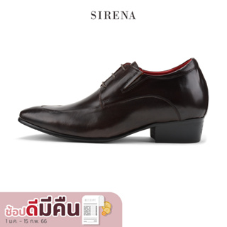 ภาพหน้าปกสินค้าPAUL & SIRENA รองเท้าหนังแท้ผู้ชาย เสริมส้น 3 นิ้ว รุ่น HENRY สีน้ำตาลเข้ม | รองเท้าคัทชูผู้ชาย รองเท้าทำงานผู้ชาย ที่เกี่ยวข้อง