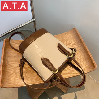 A.t.a ใหม่ กระเป๋าถือ กระเป๋าสะพายข้าง ความจุขนาดใหญ่ สไตล์เกาหลีตะวันตก ไฮเอนด์ เข้ากับทุกชุด สําหรับผู้หญิง 2022