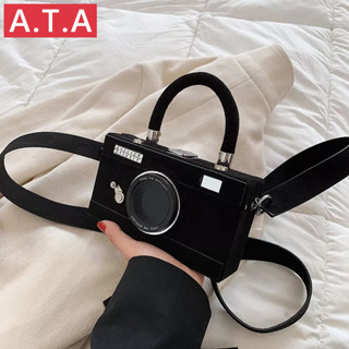 A.t.a กระเป๋ากล้อง สะพายข้าง แบบพกพา สไตล์ใหม่ สําหรับผู้หญิง 2021