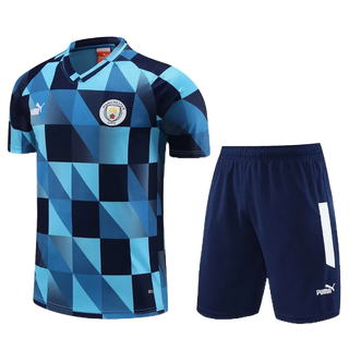 เสื้อกีฬาแขนสั้น ลายทีมชาติฟุตบอล ManchesterE city 2023 24 ชุดเยือน สําหรับผู้ชาย DE BRUYNE HAALAND FODEN MAHREZ GREALISH 2023