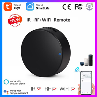 Flt Tuya WiFi IR RF รีโมตคอนโทรลไร้สาย อินฟราเรด สําหรับ Alexa Google Home