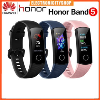 ภาพหน้าปกสินค้าOriginal Huawei Honor Band 5 สายรัดข้อมือ สมาร์ทแบนด์ [รองรับภาษาอังกฤษ] ที่เกี่ยวข้อง