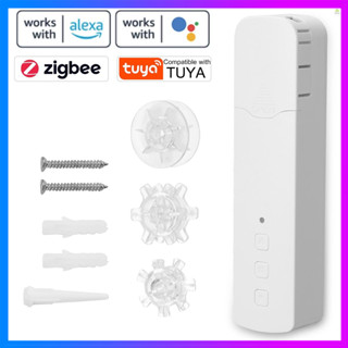 Flt Tuya ZigBee M515EGZT มอเตอร์ม่านลูกปัดอัจฉริยะ ควบคุมผ่านแอพมือถือ ควบคุมด้วยเสียง เสียงเงียบ สําหรับบ้าน โรงแรม