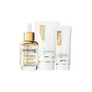 [เซ็ตขายดี] Smooth E 24k Gold Advanced Recovery เซรั่มทองคำแท้ บำรุงผิว ลดเลือนริ้วรอย ผิวสวยกระจ่างใส แลดูอ่อนเยาว์