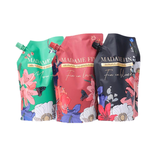 Madame Fin น้ำยาปรับผ้านุ่มมาดามฟิน 3 ถุง ขนาดถุงละ 600 มิลลิลิตร