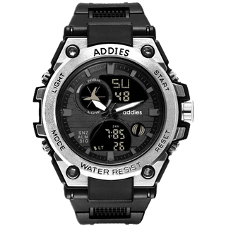 โปรโมชั่น Flash Sale : นาฬิกา addies นาฬิกาข้อมือผู้ชาย สปอร์ต ดิจิตอล ของแท้ % กันน้ำ ทนทาน มีไฟ LED ส่งจากไทย มีปลายทาง