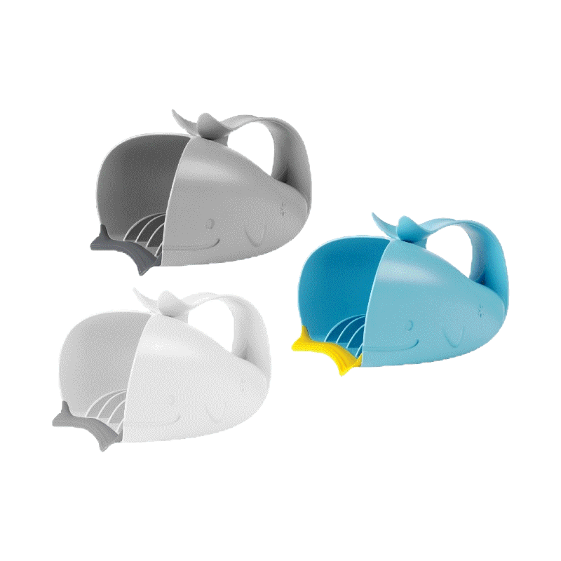 Skip Hop Moby Waterfall Bath Rinser Style อุปกรณ์สำหรับใช้เวลาอาบน้ำเด็ก ปลายกระบอกนุ่ม
