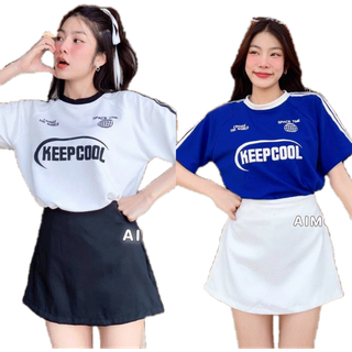 โปรโมชั่น Flash Sale : aimorn_shopเสื้อOVER SIZE ผ้ามูลเวฟ เเขนสั้น❤️❤️สกรีนลายสุดฮิตตอนนี้ งานสวยมากก