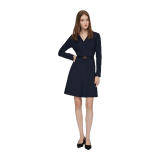 G2000 เดรสผู้หญิง ทรงเอ (A-SHAPE) รุ่น 3623241278 NAVY