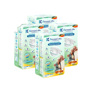 ผ้าอ้อมผู้ใหญ่ด็อกเตอร์คลีน รุ่นSUPER SAVE DR.KLEAN 1 แพ็ค 120 และ 136 ชิ้น