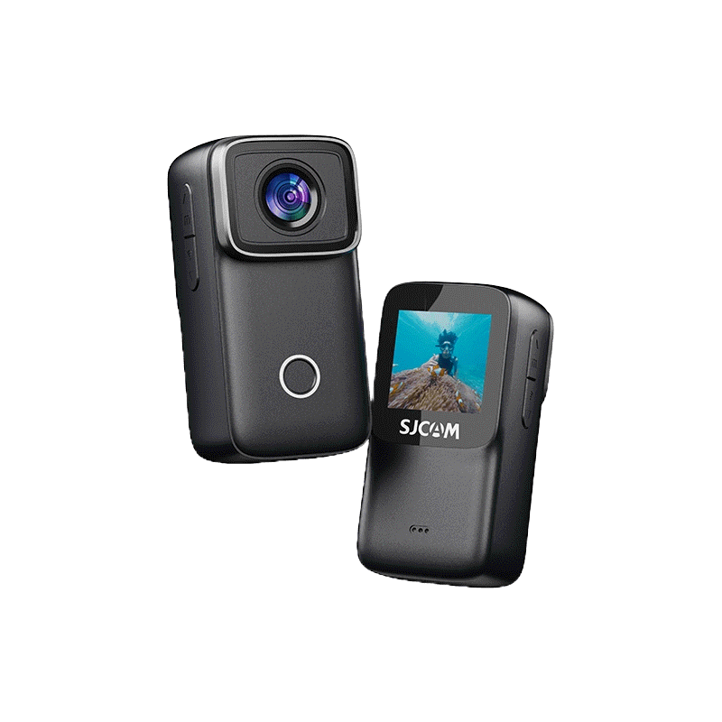 Sjcam C200/C200PRO 4K กล้องแอคชั่น WiFi ขนาดเล็ก พร้อมหน้าจอ IPS 1.28 นิ้ว ยาว 5 เมตร กันน้ํา