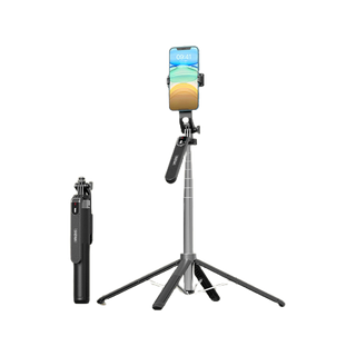 【Shizhua ของแท้】ไม้เซลฟี่ ขนาดพกพา รุ่นใหม่ 360° Rotation Selfie Stick ไม้เซลฟี่แบบพกพา ไม้เซลฟี่บลูทูธไร้สายแบบ # A-060