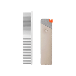 HOMERUNPET BC29 Dual-Teeth Pet Comb หวีสางขน ไร้ด้าม รุ่นฟันเล็ก+ใหญ่ สางขนส่วนเกินออก สำหรับสุนัขและแมว