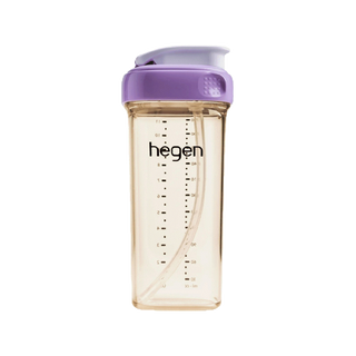 Hegen PCTO 330ml/11oz Straw cup PPSU Purple ขวดหัดดื่ม [มีหลอด] สีม่วง รหัส HEG13190165