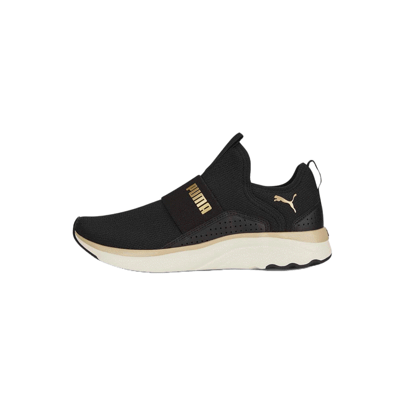 โปรโมชั่น Flash Sale : PUMA RUNNING - รองเท้าวิ่งแบบเปิดส้นผู้หญิง Softride Sophia Slip-on สีดำ - FTW - 19516114